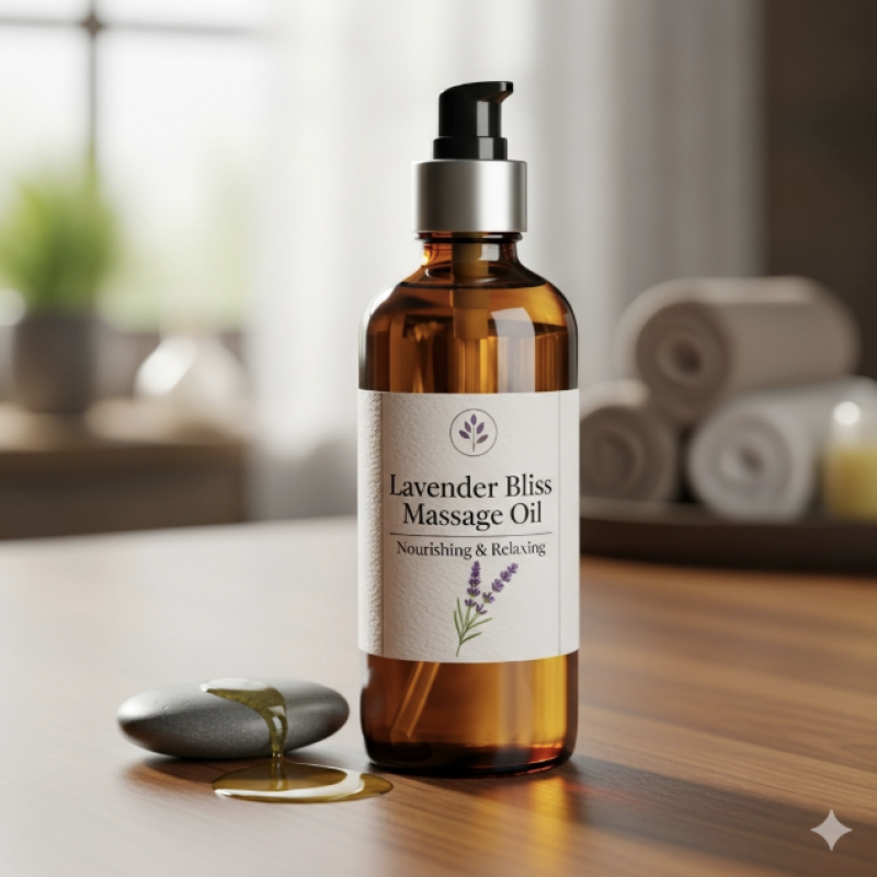 Lavender Bliss Massage Oil
